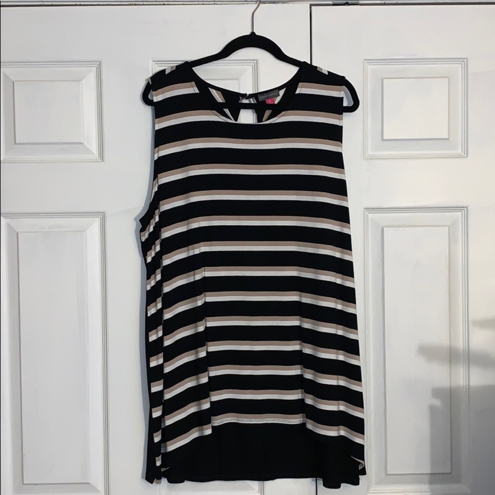 Vince Camuto Sleeveless Hi Lo Tunic Size 3x